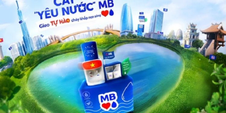 “Cây Yêu Nước” phủ xanh hơn 300 chi nhánh MB: Gieo tự hào chảy khắp non sông