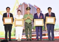 Khánh thành Dự án Nhà ở cho lực lượng vũ trang Công an nhân dân tại phường Đông Hưng Thuận